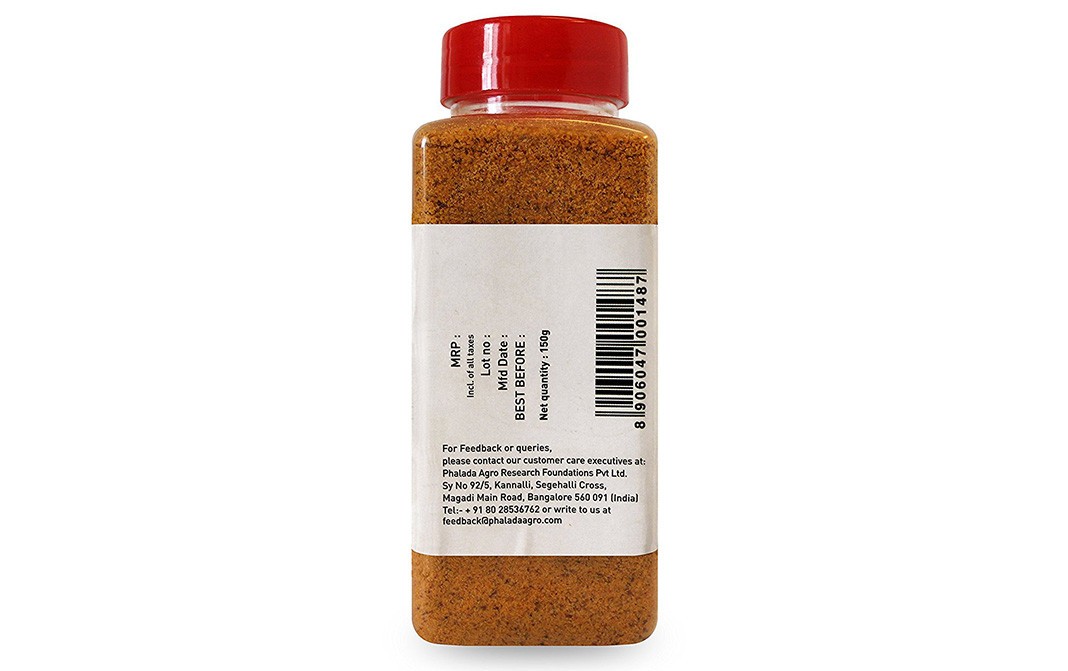 Pure & Sure Organic Chutney Powder With Coconut   Plastic Jar  150 grams